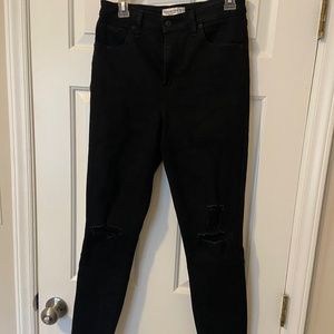 Abercrombie Super Skinny High Rise Curve Love 29 Long